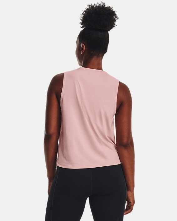 Camiseta sin mangas UA RUSH™ para mujer, Pink, pdpMainDesktop image number 1